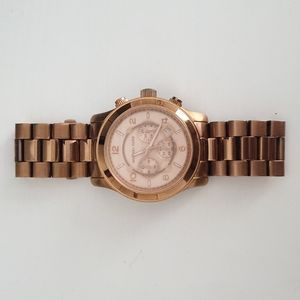 Michael Kors rose gold watch